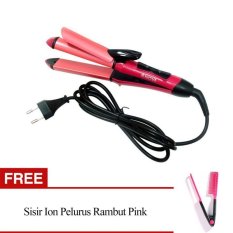 Nova Catok 2In1 Mini 2009 + Gratis Sisir Ion Pelurus Rambut/multiple Colour