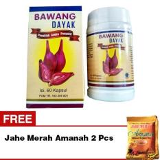 Obat Asam Urat Kapsul Bawang Dayak 60Kps Bergaransi