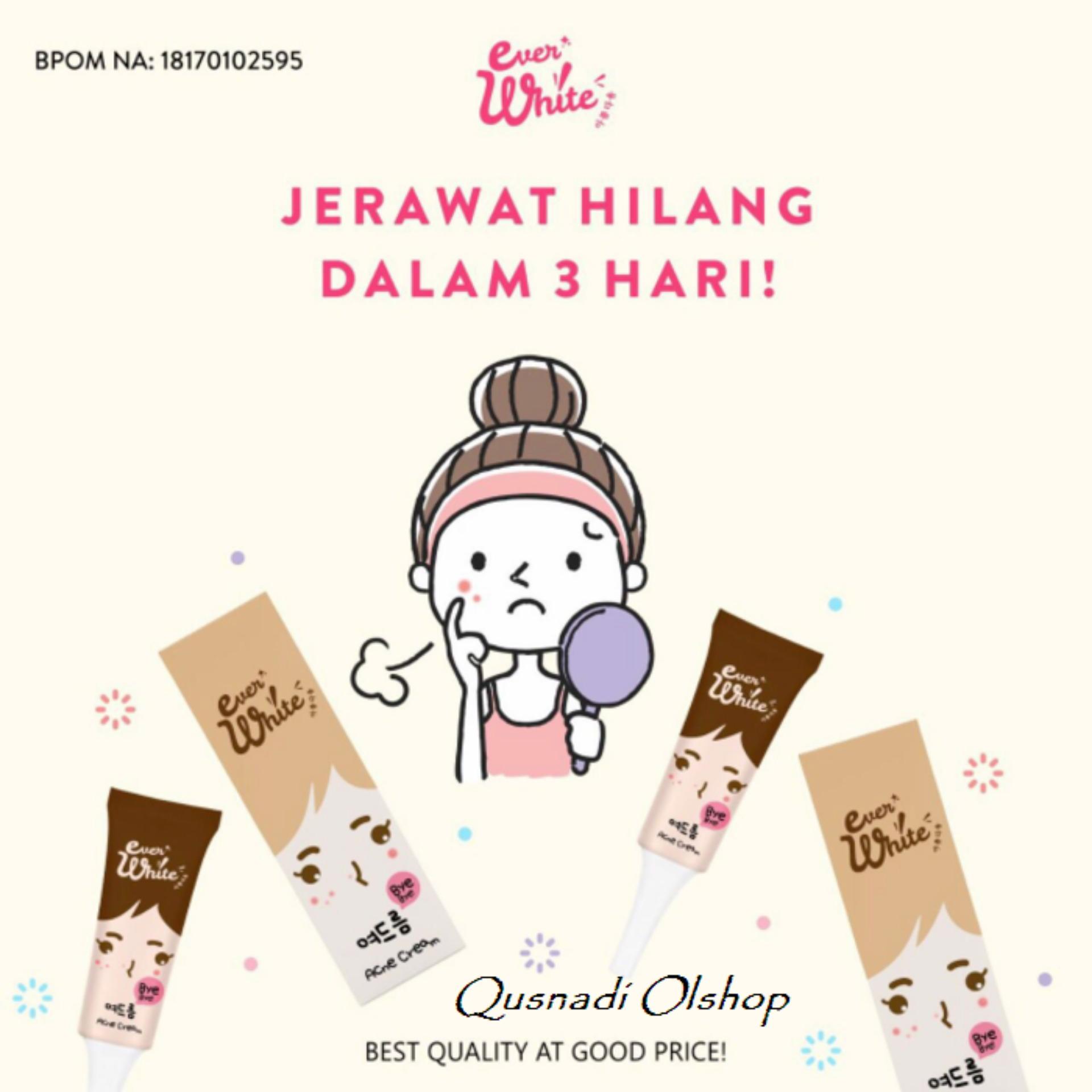 BELI OBAT JERAWAT EVER WHITE ACNE CREAM BPOM ORIGINAL AMPUH OBAT JERAWAT EVER WHITE ACNE CREAM BPOM ORIGINAL AMPUH HILANGKAN JERAWAT