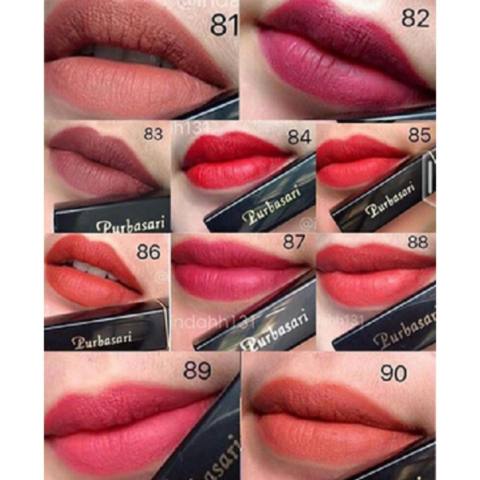 Purbasari Paket Lipstick Color Matte No. 89 Free Implora Pensil Alis Coklat BPOM - Original