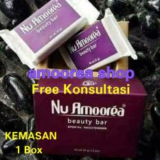 Sabun Amoorea Solusi Masalah Kulit Berjerawat, Flek dan Bopeng Kemasan 1 Box (2 Bar @ 25gr)