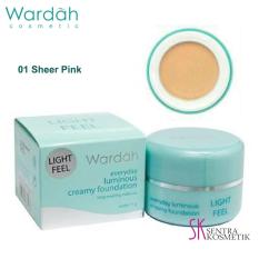 Wardah Everyday Luminous Creamy Foundation 01 - Sheer Pink
