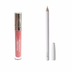 Wardah Exclusive Matte Lip Cream 12 Plum It Up Free Davis Pensil Alis Putih RSC