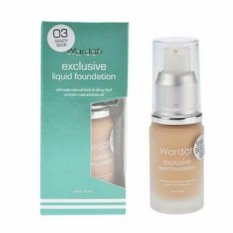 Wardah Exclusive Liquid Foundation No. 03 - Sandy Beige