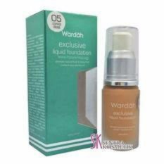 Wardah Exclusive Liquid Foundation No. 05 - Coffee Beige