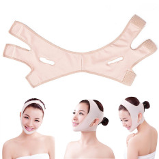 Menggumalkan V Angkat Dagu Pipi Wajah Masker Tipis Ultra Tipis Merek S Sabuk Tali Pengikat-Intl