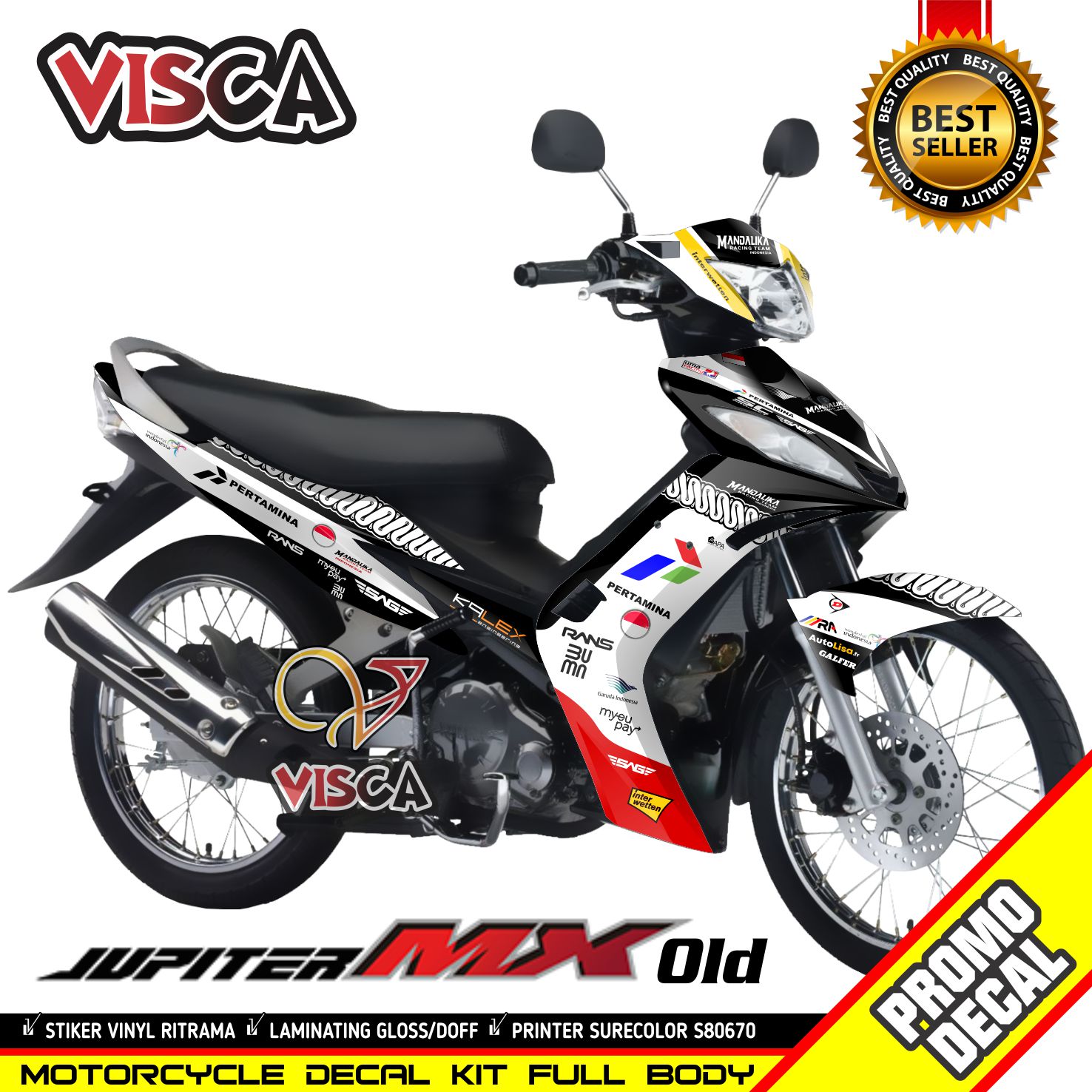 Decal Jupiter Mx Old Full Body Stiker Jupiter Mx Old Variasi Full Body