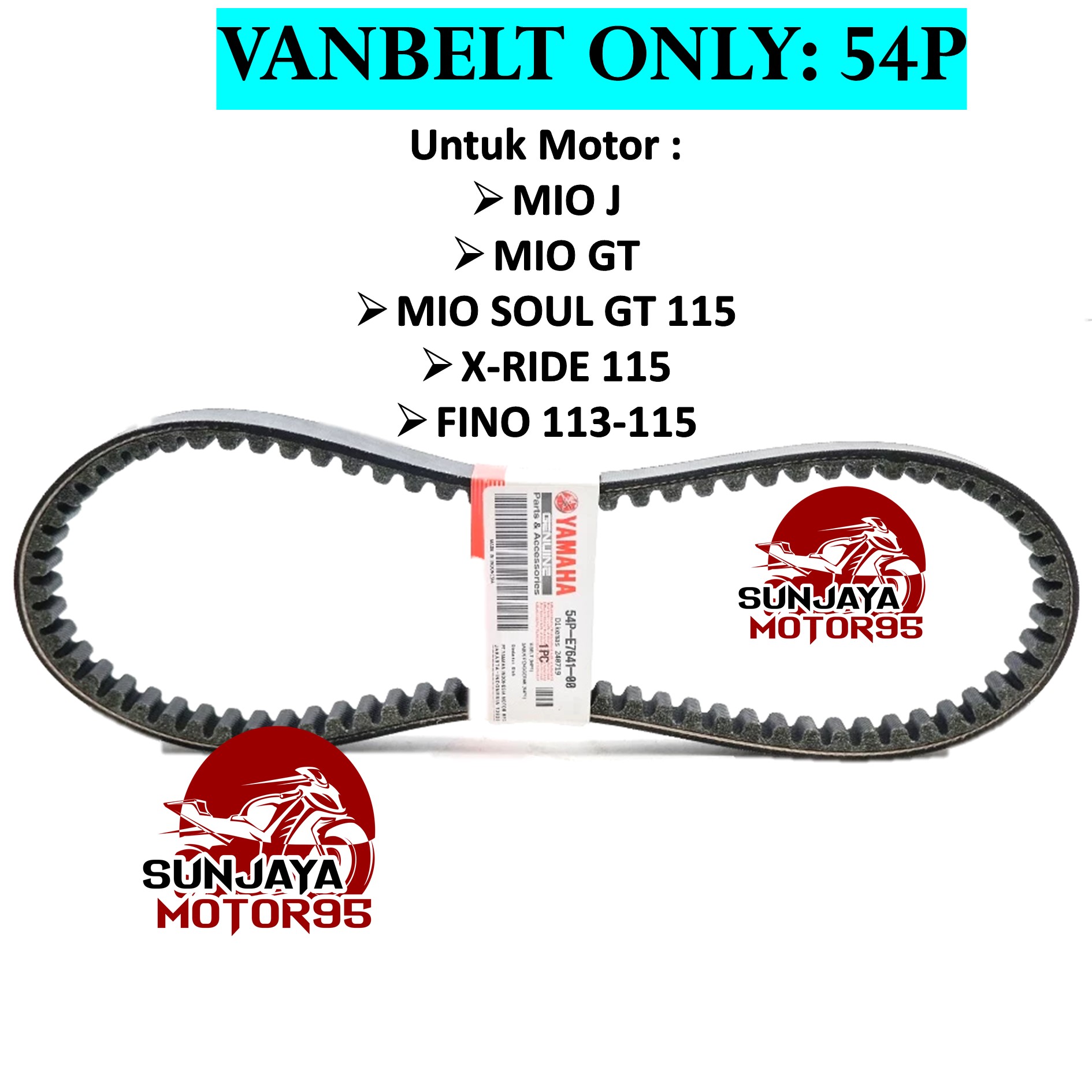 Vanbelt Only Yamaha Mio J Soul Gt Fino Injection P Lazada Indonesia