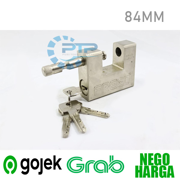 Gembok Panzer Panser 84 Mm FREED Armored PadLock Gerbang Besi