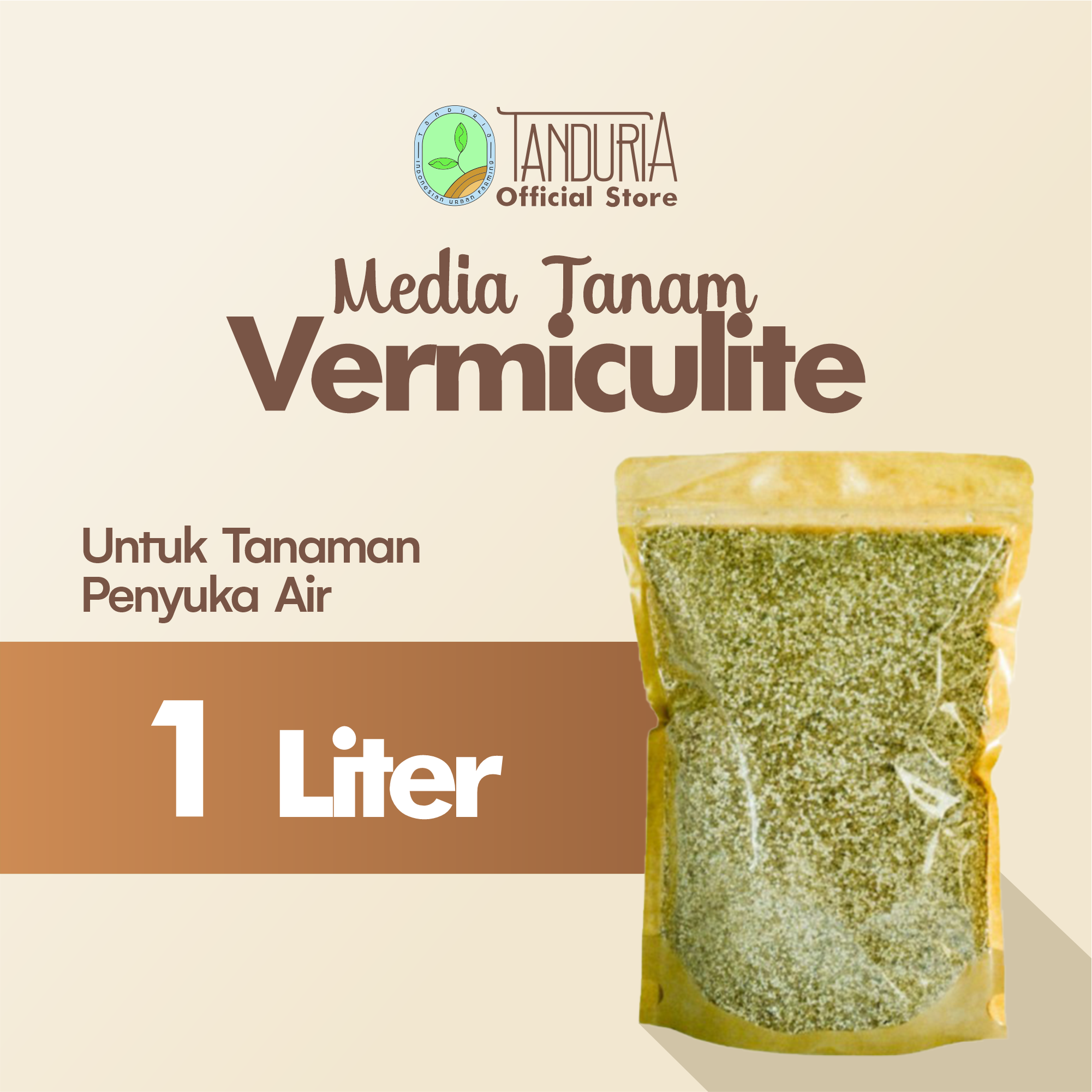 Tanduria Vermiculite Premium Liter Media Tanam Media Tetas