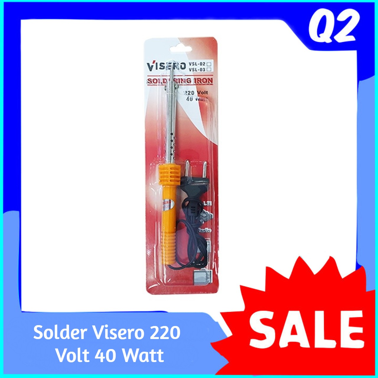 Solder Visero Electric Solder Soldering Iron Volt Watt