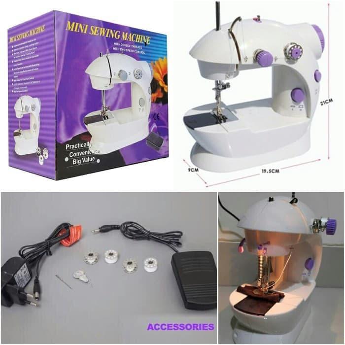 Mesin jahit portabel mini / Mesin jahit Listrik / mini swing machine Murah