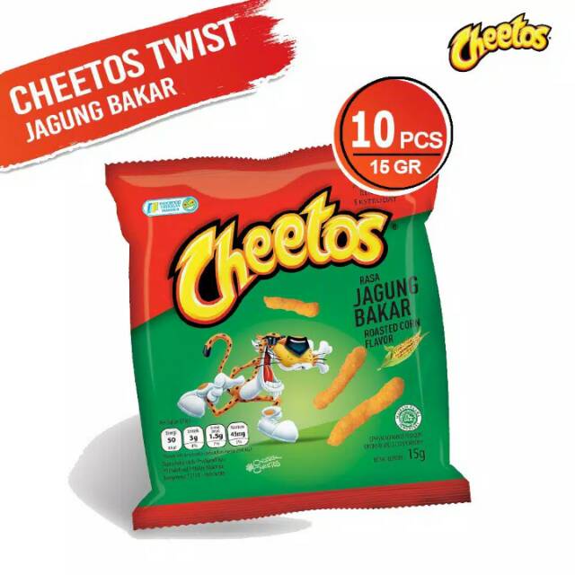 Cheetos Twist Jagung Bakar Renceng Pc Gr Lazada Indonesia