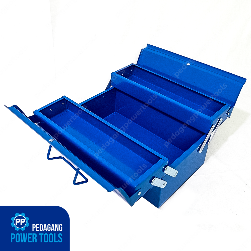 Kenmaster Tool Box Besi Susun Metal Toolbox Kotak Perkakas Toolkit