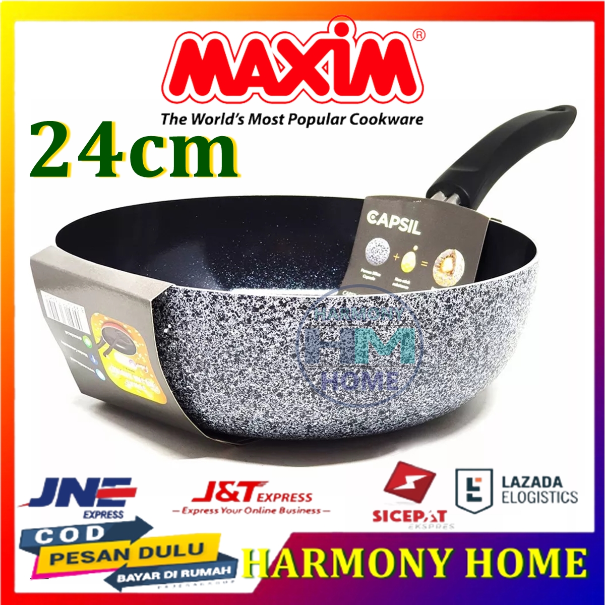 Maxim Neostone Deep Wokpan Cm Lazada Indonesia