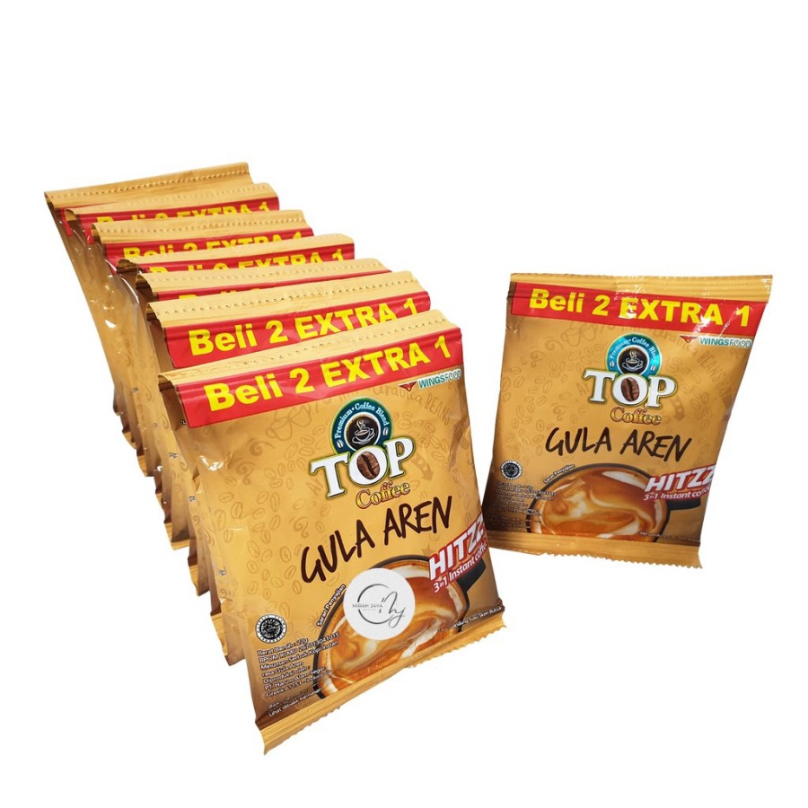 Kopi Top Coffee Gula Aren 22g 15 Sachet Renceng Lazada Indonesia