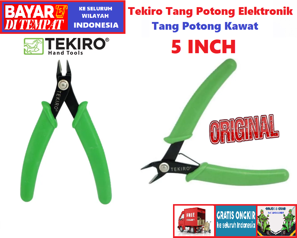 Tang Potong Elektronik Tang Potong Kawat Tekiro 5 INCH Lazada Indonesia