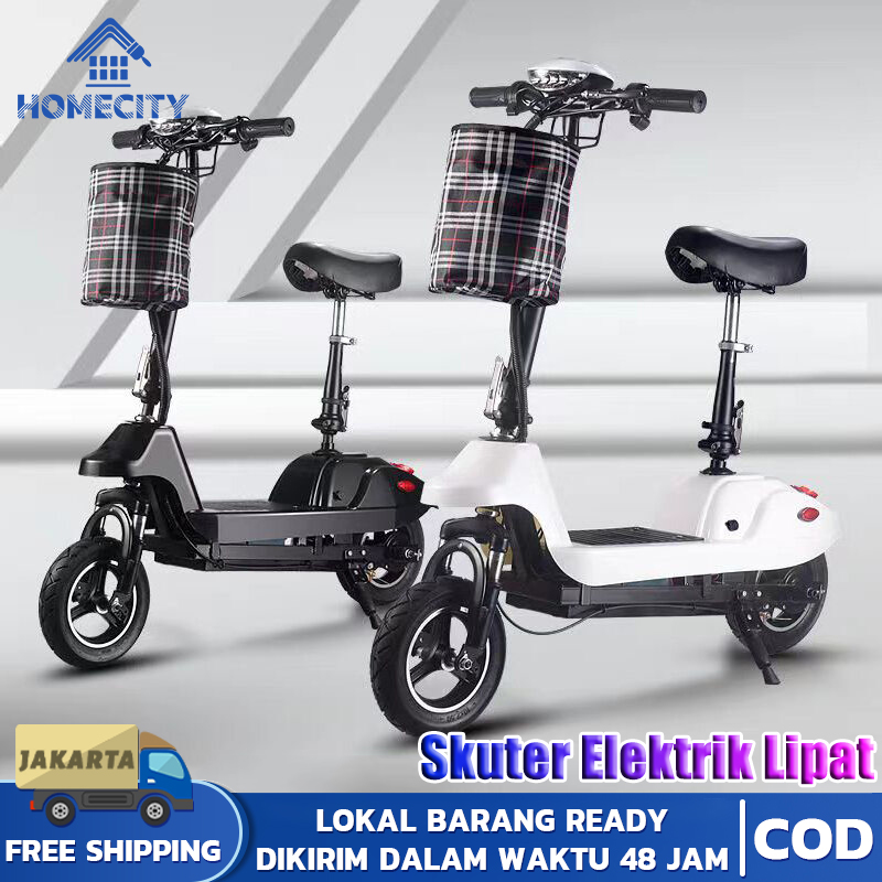 COD Skuter Elektrik Lipat Lipat Skuter Listrik SKuter Elektrik