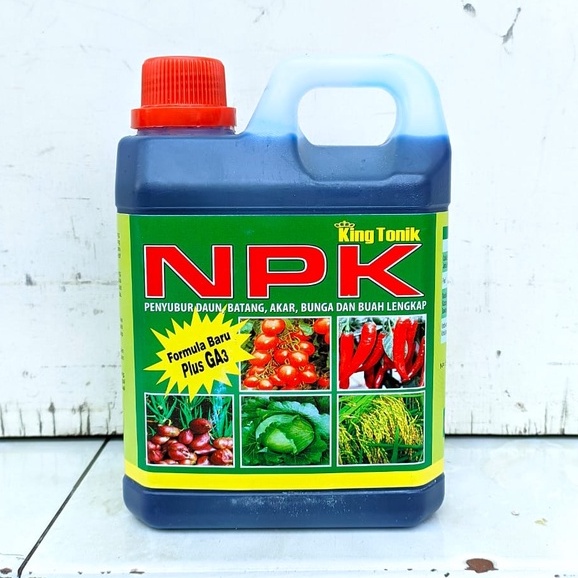 Pupuk NPK Cair King Tonik 1 Liter Pupuk Daun Pupuk Tanaman Lazada