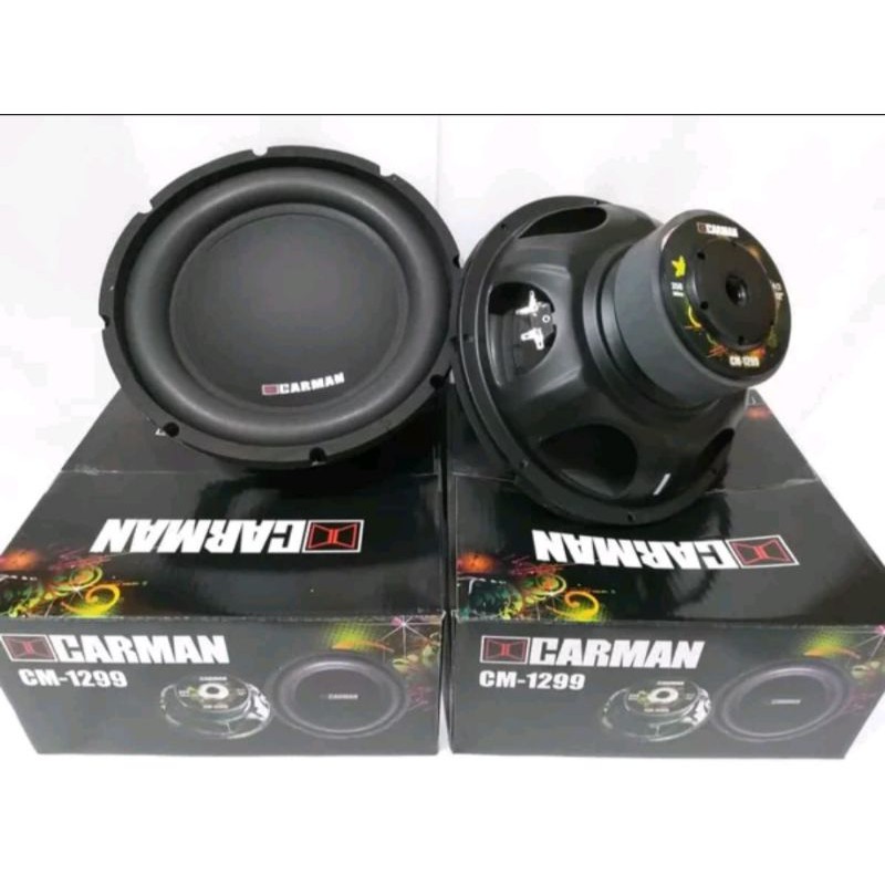 Speaker Subwoofer Bass Carman 12 Inch Double Coil Lazada Indonesia