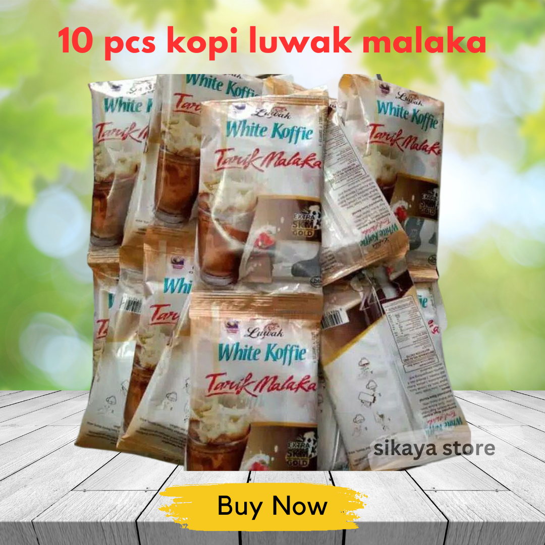 Luwak White Koffie Tarik Malaka Renceng Sachet Teh Tarik