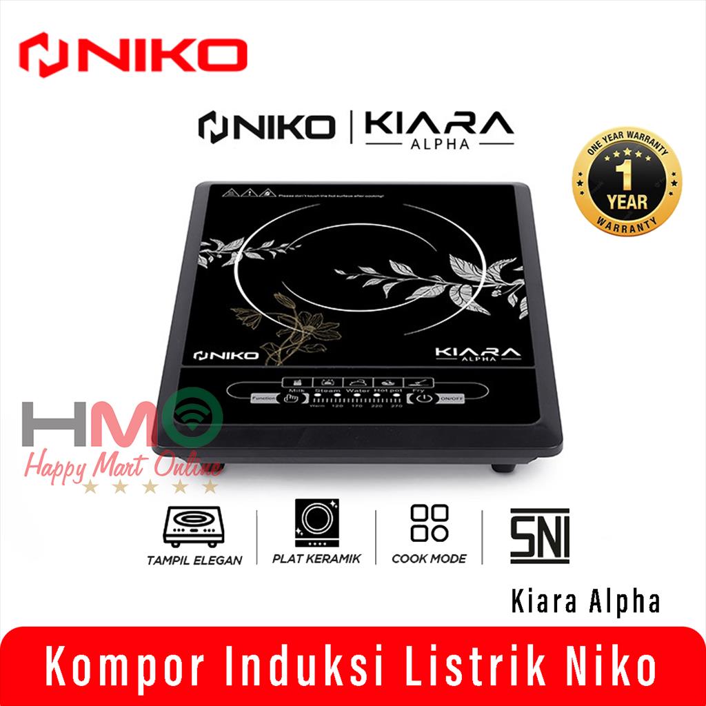 Niko Kompor Listrik Induksi Tungku Induction Stove Niko Kiara Alpha