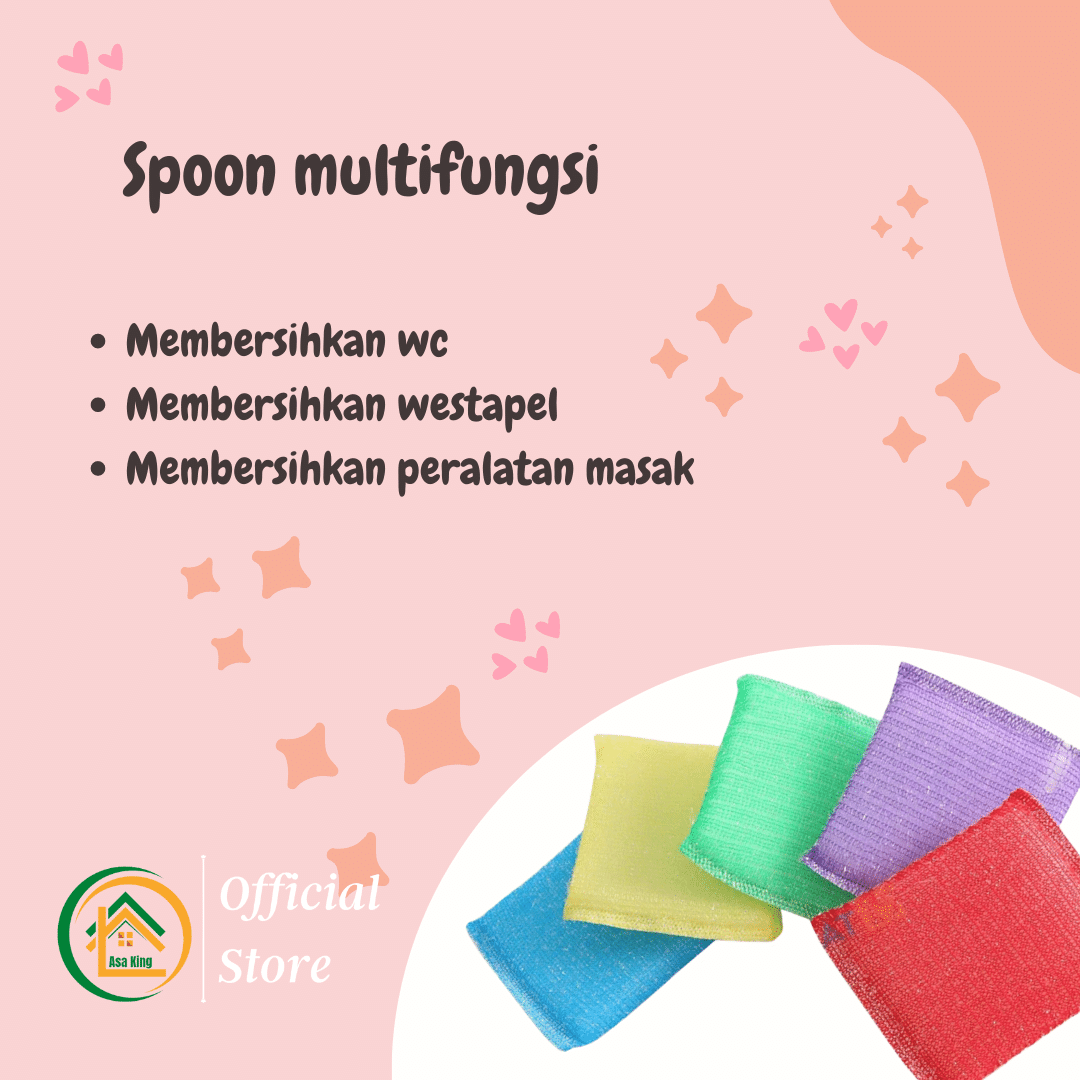 ASAKING SPONS CUCI PIRING WARNA SABUT UNTUK CUCI PIRING SPONGE