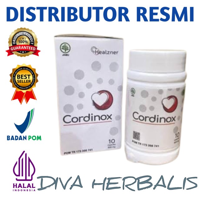 CORDINOX Obat Hipertensi Obat Jantung Herbal Original BPOM Ampuh