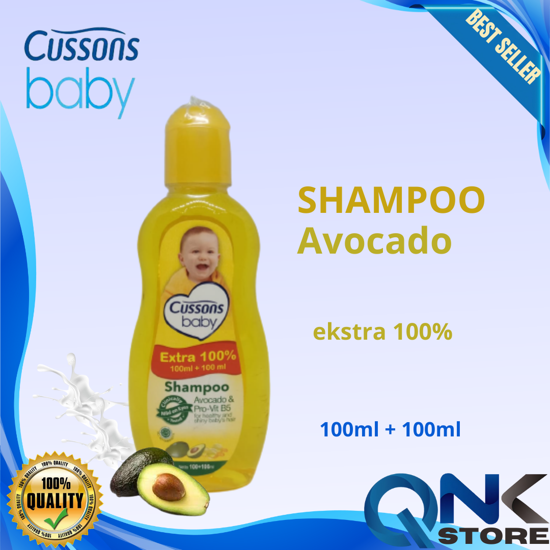 Cussons Baby Shampoo 200ml Sampo Bayi Shampo Baby Tidak Pedih Di Mata