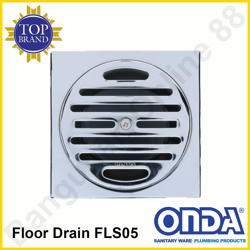 Floor Drain Fls Onda Inch Saringan Got Kuningan Floor