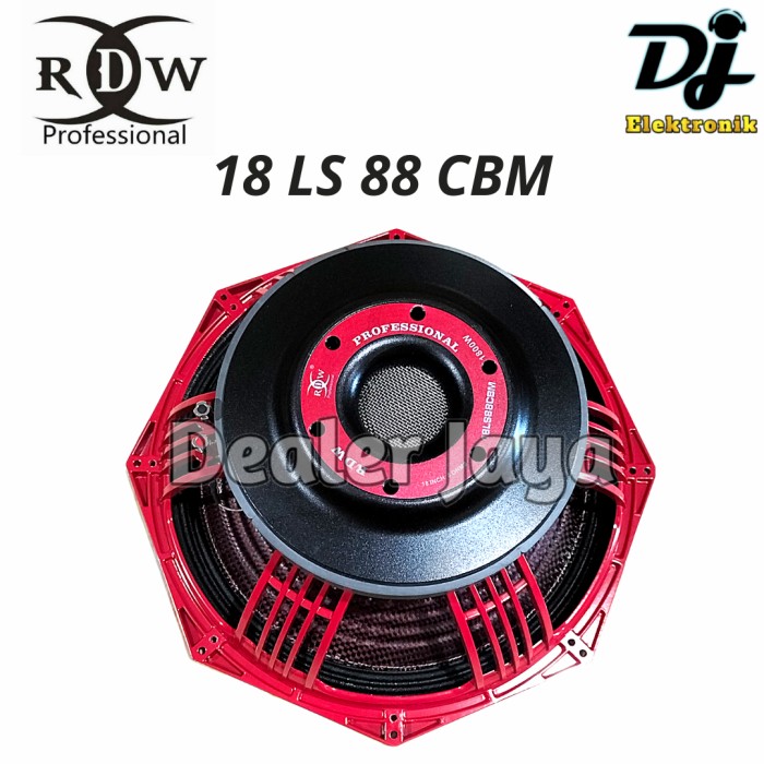 Speaker Komponen RDW 18 LS 88 CBM 18LS88CBM LS88CBM 18 Inch