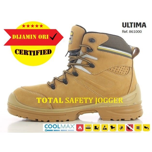 Sepatu Safety Jogger Ultima Brown S Lazada Indonesia