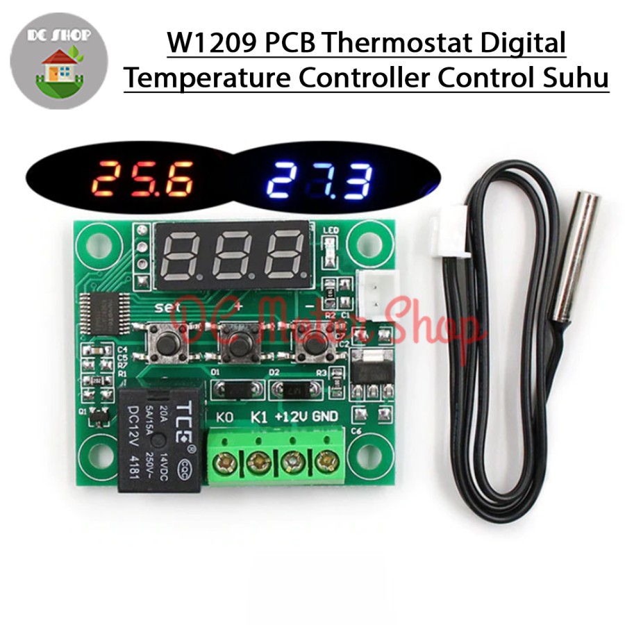 W Pcb Thermostat Digital Temperature Controller Control Suhu