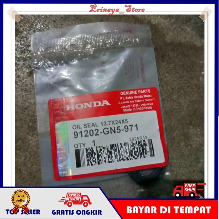 ORIGINAL AHM Seal Sil As Selah Slah Selahan Motor Honda Astrea Grand