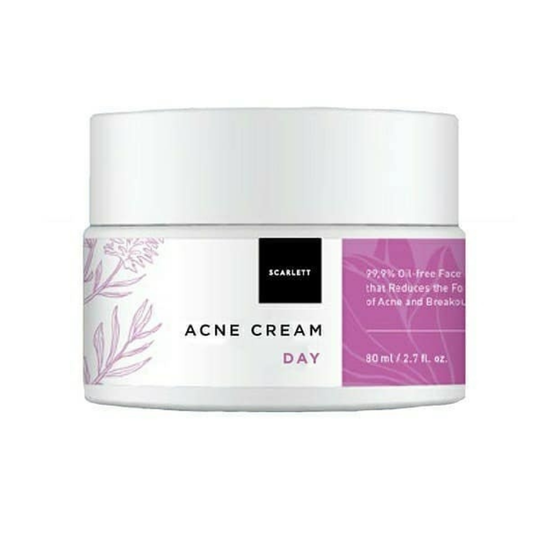 Scarlett Acne Day Night Cream Scarlet Whitening Acne Cream Day