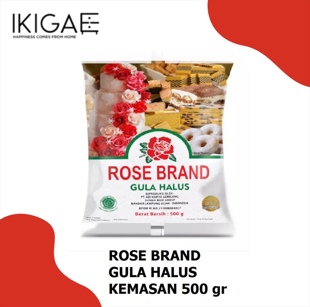 Rose Brand Gula Halus Kemasan Gr Original Lazada Indonesia