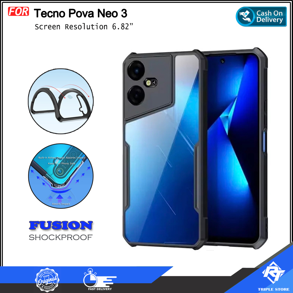 Case Tecno Spark 20 Pro Plus 20C Camon 20 20 Pro 4G Pova 5 5 Pro Pova 4