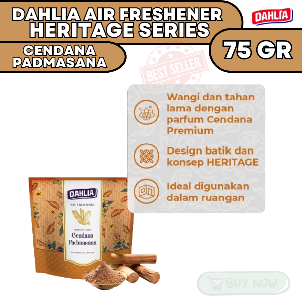 Dahlia Air Freshener Series Heritage 75 Gr Lazada Indonesia