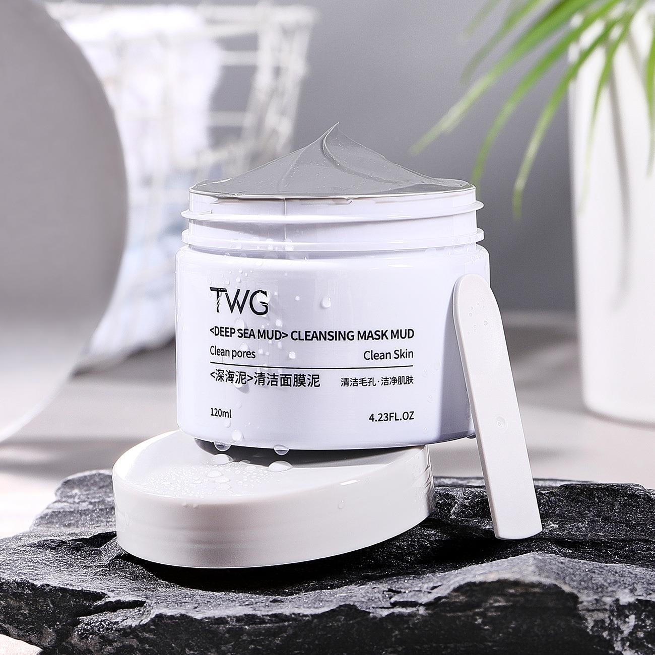 Ori Twg Masker Wajah Green Tea Cooling Cleansing Mud Mask Clay