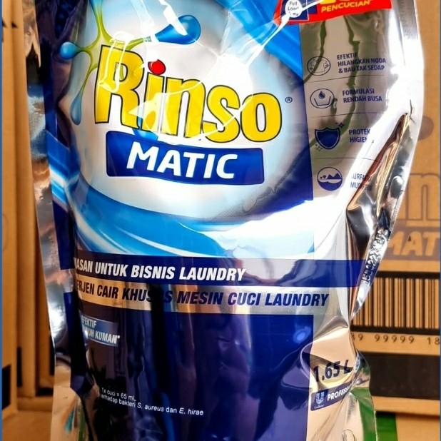 Rinso Matic Professional Deterjen Laundry Kiloan Cair L Lazada