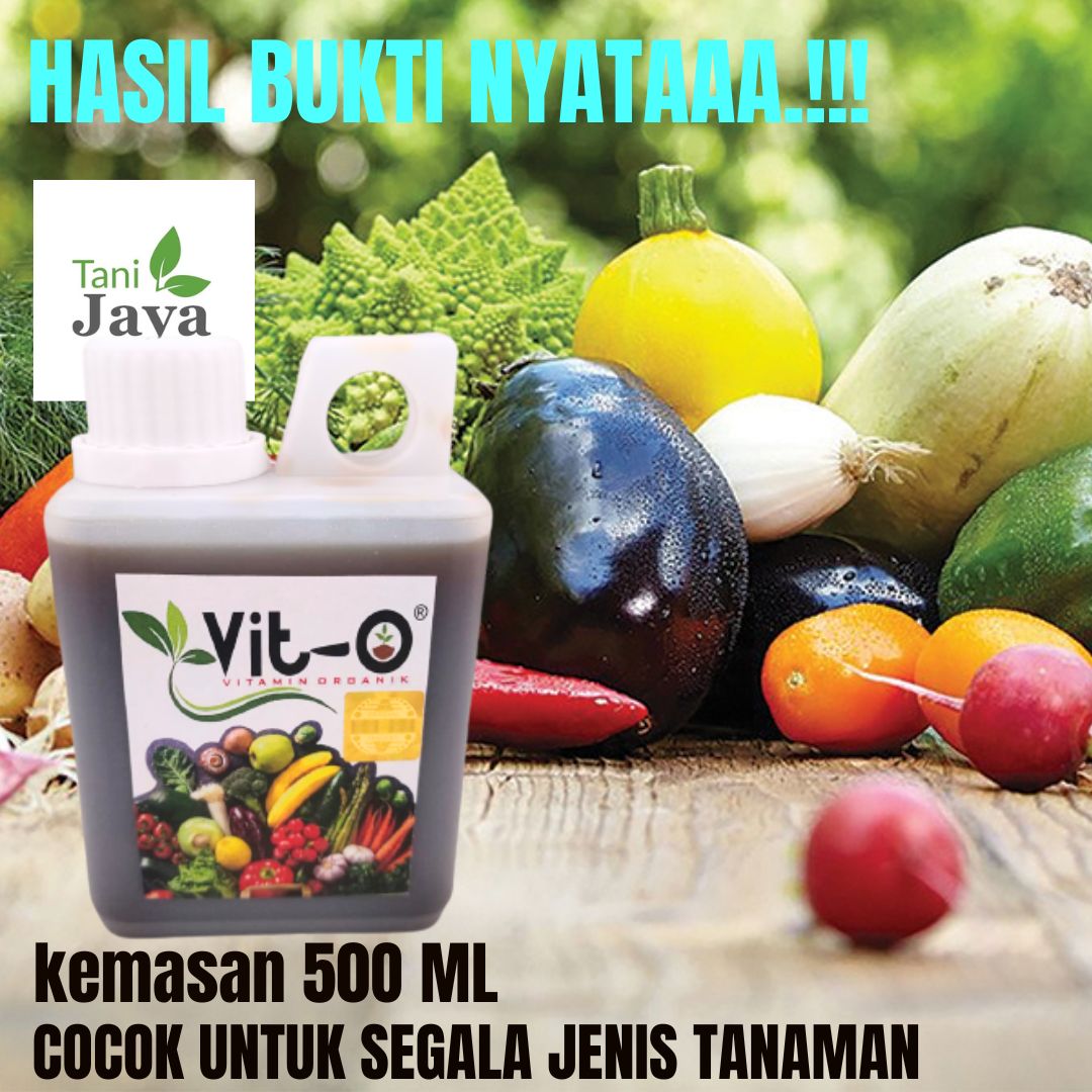 Vitamin Tanaman Vit O 500ML Pupuk Organik Cair Vit O Original Lazada