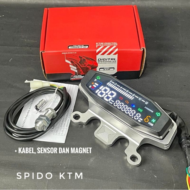 Spidometer Digital Mini Ktm Gen 2 Ride It Spido Digital Mini Ktm