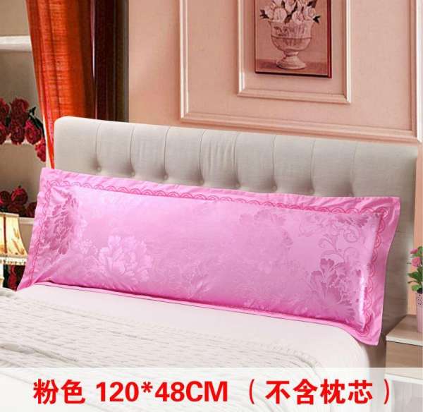 100% Cotton Hai Người Vỏ Gối Vải Dệt Bằng Tơ Dệt Nổi 100% Cotton 1.2/1.5/1.8 M Vài Đám Cưới Vỏ Gối Bộ Ruột Gối