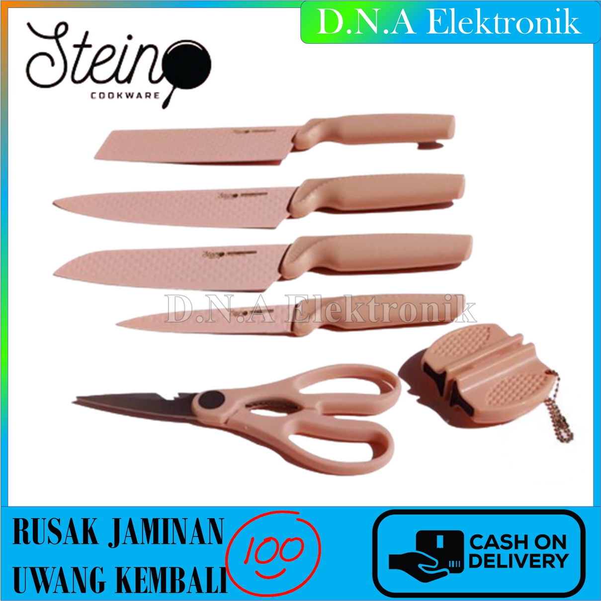 Stein Cookware Pisau Dapur Stein Knife Set Diamond Knives Pisau Set