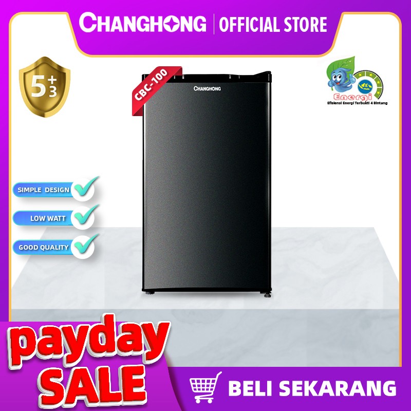 Changhong CBC 100 Lemari Es Kulkas 1 Pintu Mini Portable CBC100