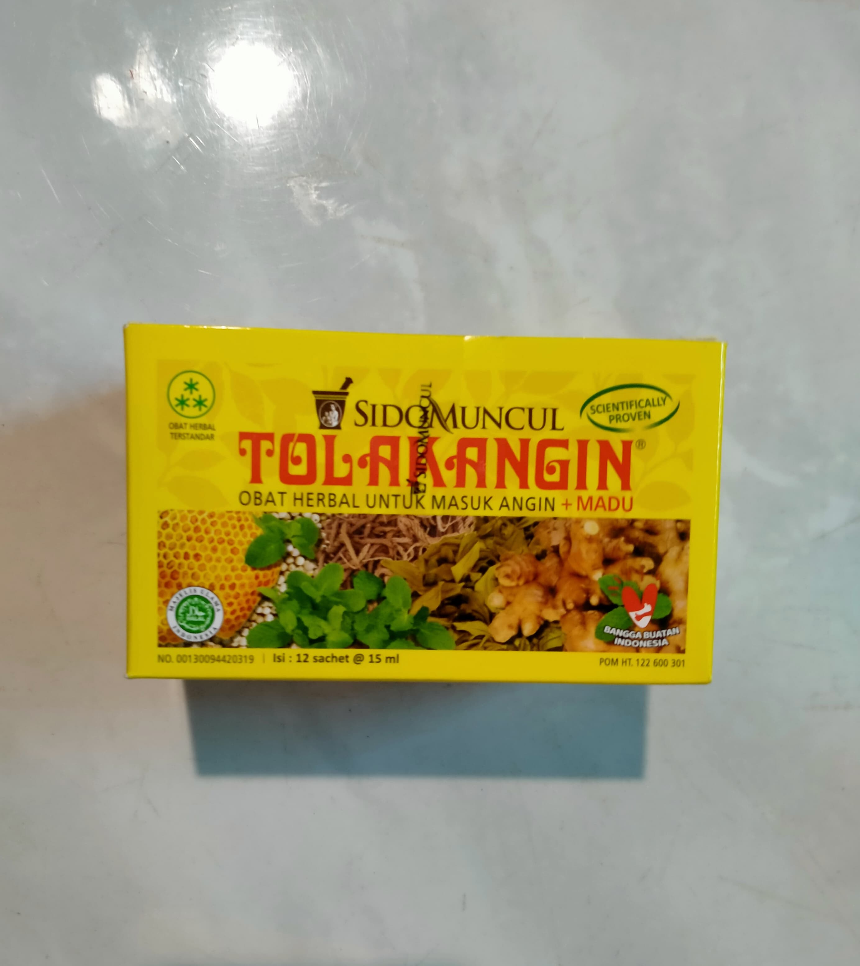 Tolak Angin Cair Dus Isi Sachet Herbal Masuk Angin Dan Daya Tahan