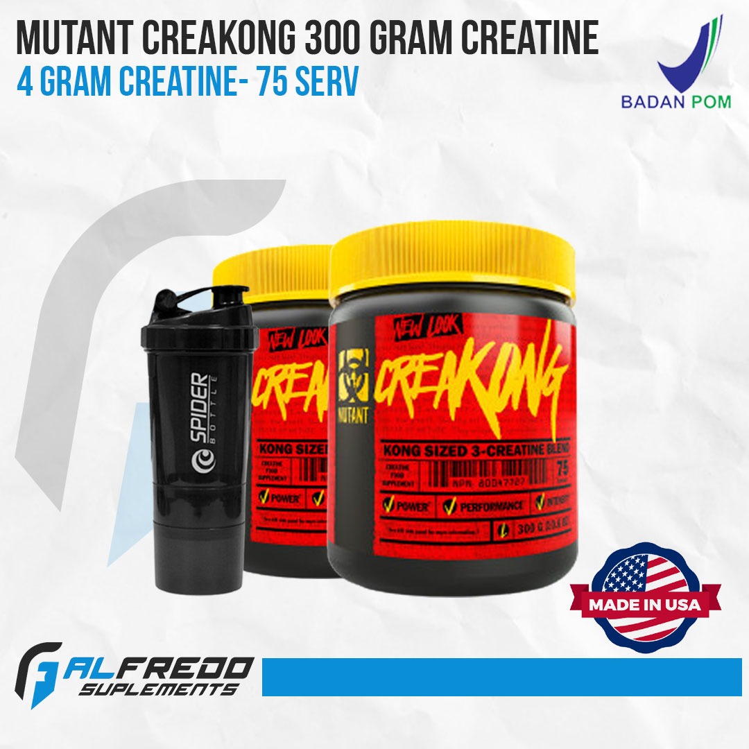 Mutant Creakong Gram Creatine Monohydrate Powder Bpom Lazada