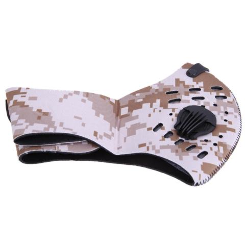 Anti Polusi Bike Sepeda City Bersepeda Masker Wajah Cover untuk Luar Ruangan Sport-Intl 2