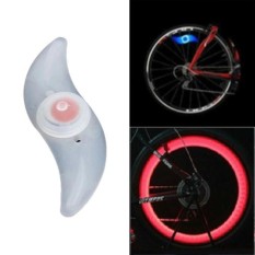 Bike Bicycle Cycling Spoke Wire Tire Tyre Wheel LED Bright Lamp RD - intl