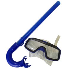 Eigia Alat Snorkling Peralatan Snorkeling Selam Menyelam Anak - Biru